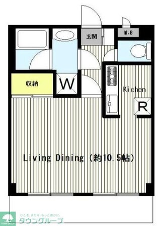 レイナス片倉の物件間取画像